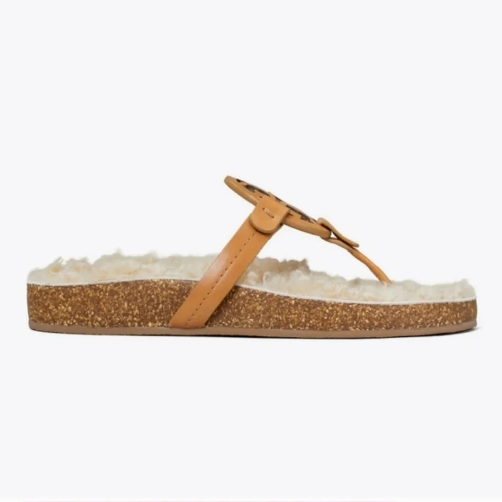 NWT Tory Burch Miller Cloud Shearling - Picture 2 of 5